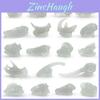 Glowinthedark Dinosaur Skull Replica Pvc Fossil Decor For Science Lovers