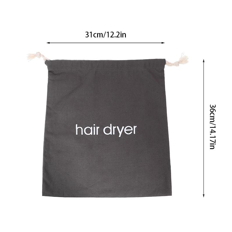 Hair Dryer Cloth Bag Hair Diffuser Hairdryer Drawstring Closure Cover Dust Bag