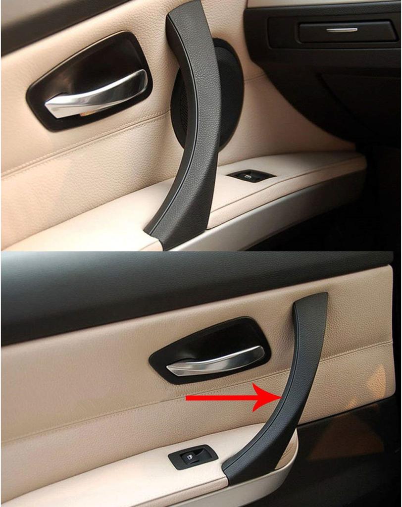 New Suitable Accessories Car Left  Interior Door Handle Trim Cover For BMW 3 Series E90 E91 E92 5141 6971 289