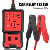 Universal 12V Battery Car Relay Tester Electronic Automotive Relay Tester Car Relay Tester Diagnostic Tools  Auto Battery Checker