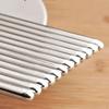 304 Stainless Steel Long Chopsticks Fried Chopsticks Kitchen Household Hot Pot Chopsticks Heat-resistant 36cm Long Chopsticks