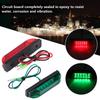 Navigation Light Marine Lamp LED Bulb with 4 LEDs Red Green Waterproof Nautical Light