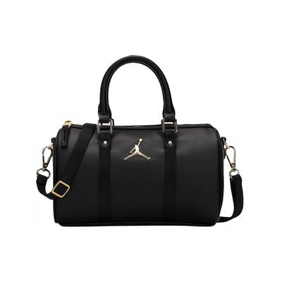 Jordan Small Duffle Bag Leather Crossbody Bag Black Jordan DR5595-010
