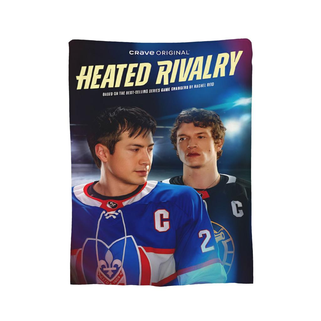 Heated Rivalry Blanket Hollanov 81 24 Flannel Novelty Warm Throw Blanket for Home Winter,
