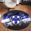 Club De Fútbol Monterrey (1) Round Office Rug Decorative Floor Rug for Office Bedroom Living Room and Home Space