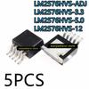5pcs LM2576HVS-5.0V/3.3V/12V/ADJ TO-263-5 Voltage Step-down Transformer Chip 5v Voltage Regulator Step-down Module