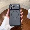 AI Camera Compatible Full Coverage Magnet Case for Apple iPhone 17 Pro Max - Skin-Feel Color Block Design