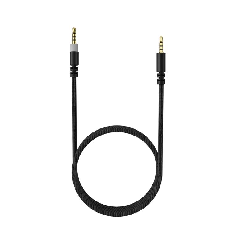 Reinforced Braide Replacement Audios Cable Durability Stable Signal Transmission for Headsets 3.5mm Auxiliary Cord