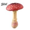 Decorative Fridge Magnets 3D Mushroom Refrigerator Magnet Resin Fake Small Memo Holders Photo Notes Holder for Whiteboard Cabinet Kitchen Aesthetic