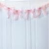 Bowknot Banner Hanging Pendant Garlands For Girls Princess Birthday Party Decor Baby Shower Wedding Party Po Background Decor