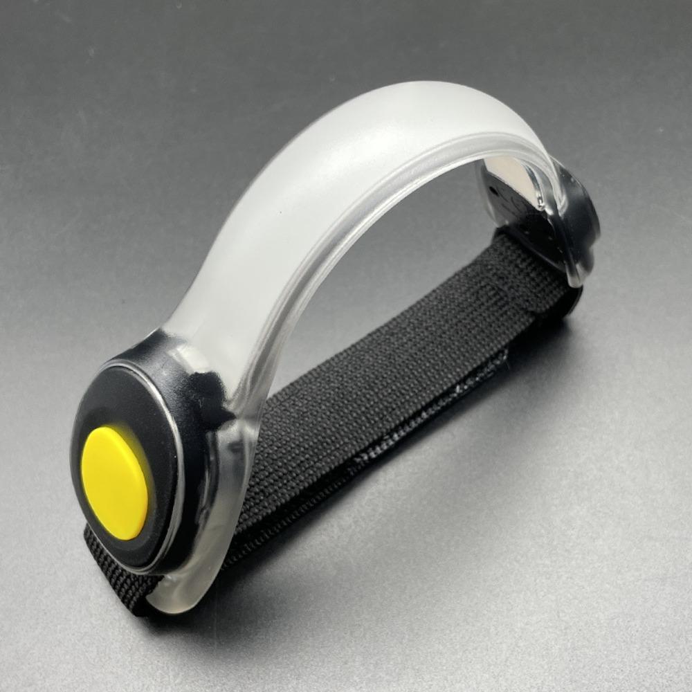 Adjustable Running Arm Belt Plastic PVC Luminous Bracelet  Outdoor Sports Night