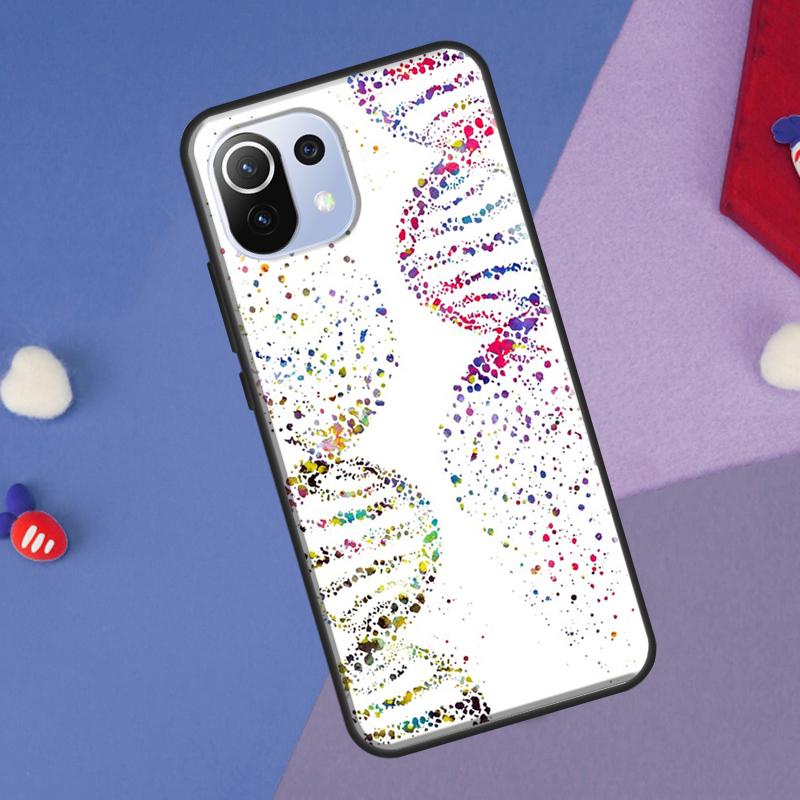 Science DNA Chemistry Cover For Xiaomi 14 Ultra 13 11T 12T 13T 14T Pro POCO X7 X6 Pro X3 X5 F3 F5 M6 F6 Pro Case