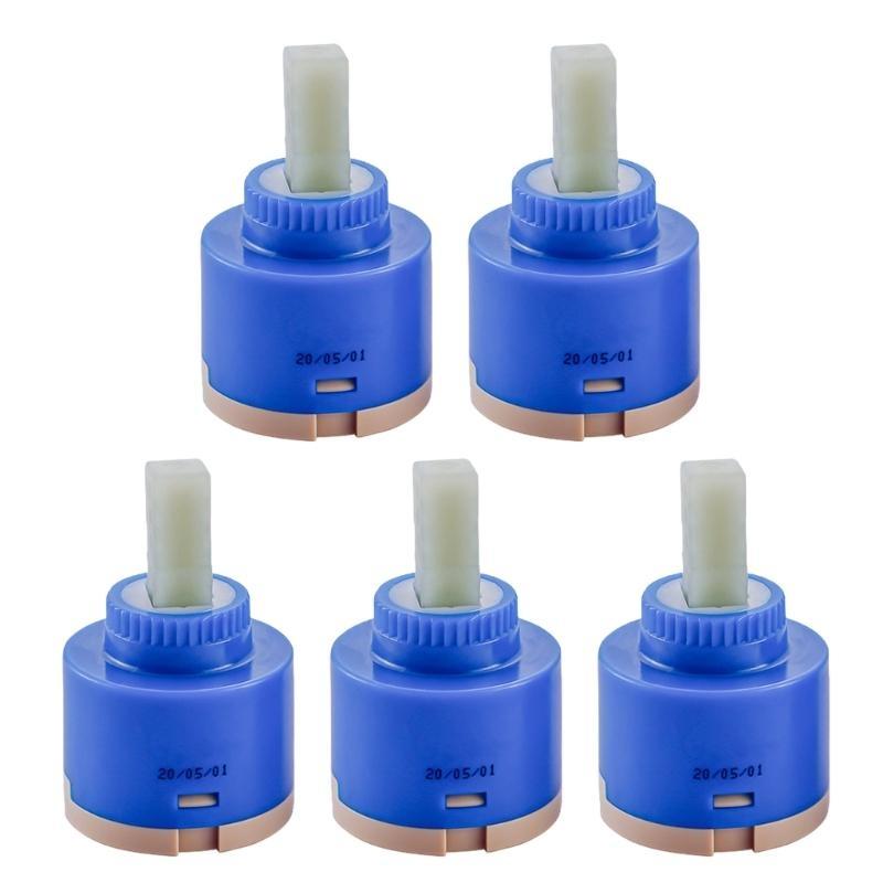5pcs Ceramic Cartridge Efficient Water Management Part for Single handle Faucets