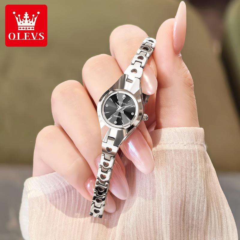 

Olis Women s Quartz Watch with Small Dial and Tungsten Steel Strap - Versatile and Elegant Design