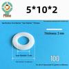 Thickened Nylon Plastic Flat Washer: Hard Plastic Gasket M2-M16