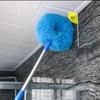 1 buc Pămătuf pentru ventilator de tavan, inelar, cu mâner lung, perie pentru îndepărtarea prafului pentru curățarea tavanelor, pereților și suprafețelor superioare, curățare casnică, perie pentru praf