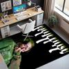 Billie Eilish Pattern Rug, Indoor/Outdoor Mat, for Picnic, Gameroom, Bedroom, Office, Living Room, Home Decor Carpet, Birthday Gift