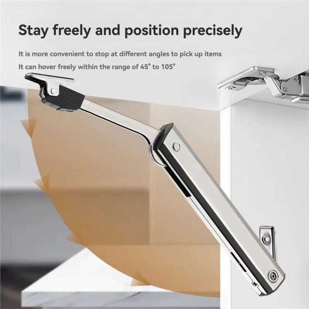 Heavy Duty Hydraulic Cabinet Hinge Buffering Cabinet Door Support Soft Closing Hinges  Kitchen