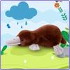 Peluche Ornitologo Giocattoli di Peluche Animali Ripieni di Simulazione Bambole in Posizione Sdraiata Cuscino Morbido Giocattolo Cartone Animato Kawaii Decorazioni per la Casa Regali di Compleanno per Bambini