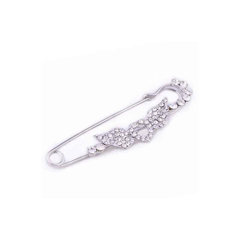Crystal Women Fashion Rhinestone Pins  Brooches Butterfly Corsage Jewelry