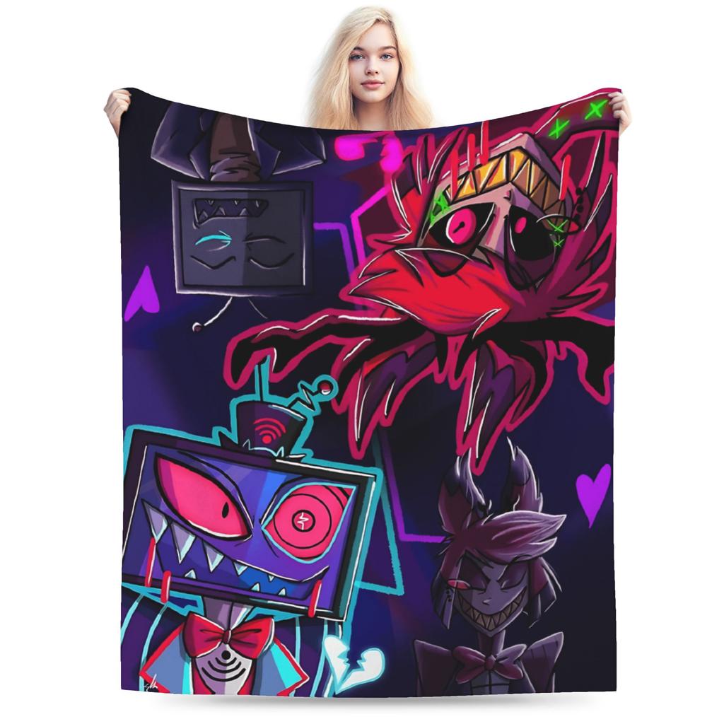 Vox  Blanket Hazbines Hoteles Warm Funny Plush Bedding Throws For Kids Living Room Flannel Bedspread Bed Cover