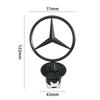 For Benz W206Zinc Alloy Car Front Hood Emblem Badge Accessories For Mercedes Benz AMG W213 W223 W240 W212 W222 W221 W211 W220 W210 W207 W140
