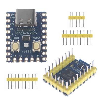 RP2040-Zero für Raspberry Pi Mikrocontroller PICO Entwicklungsboard RP2040 Dual-Core Cortex M0+ Prozessor 2MB Flash