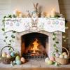 Easter Fireplace Scarf and Valance Curtains for Doors and Kitchens