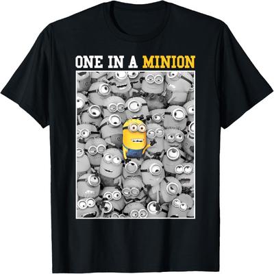 Despicable Me Minions One In A Minion Color Pop Portrait T-Shirt