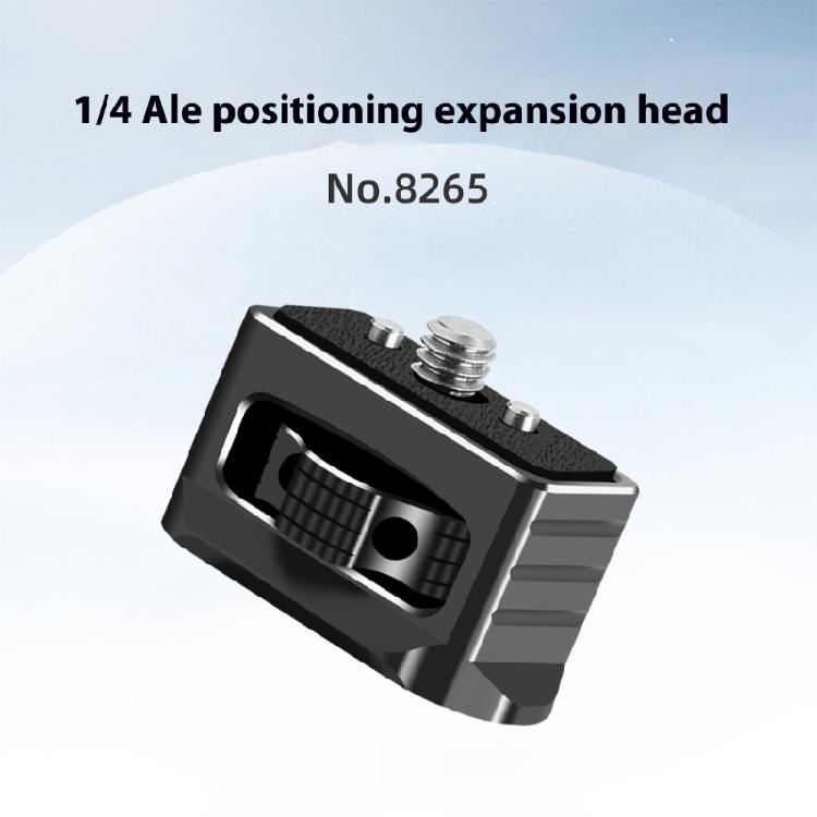 Heavy Duty Adjustable 1/4 Expansion Adapter Retractable Pin Mechanism With 1/4 to 20 Screw Universal Mounting Solution