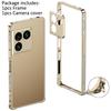 For Sony Xperia 1 VIII Detachable Metal Camera Protect Ultra-Thin Case For Sony Xperia1 VIII Metal Frame Shockproof Cover Bumper