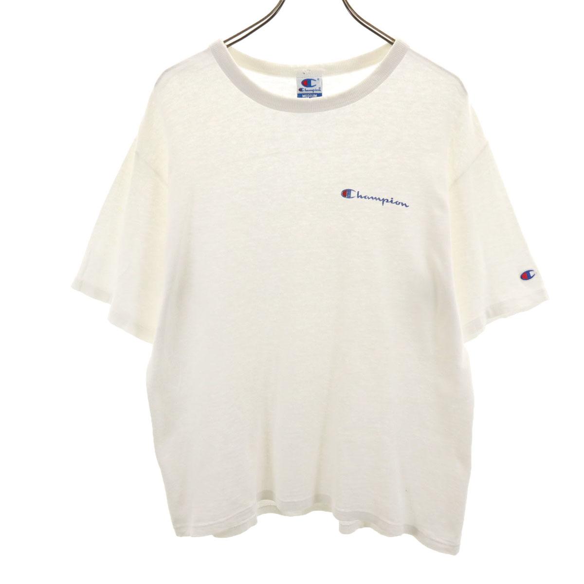 

Champion Short sleeve T-shirt M White Men s Used