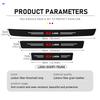 For Lada 4pcs Car Carbon Fiber Threshold Strip Anti Scratch Door Sill Protector Kalina Largus Priora Xray Granta Largus Samara