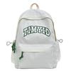 Schoolbag Junior high school student backpack women's 1011 new Japanese college style alphabet backpack lightweight travel and leisure student 