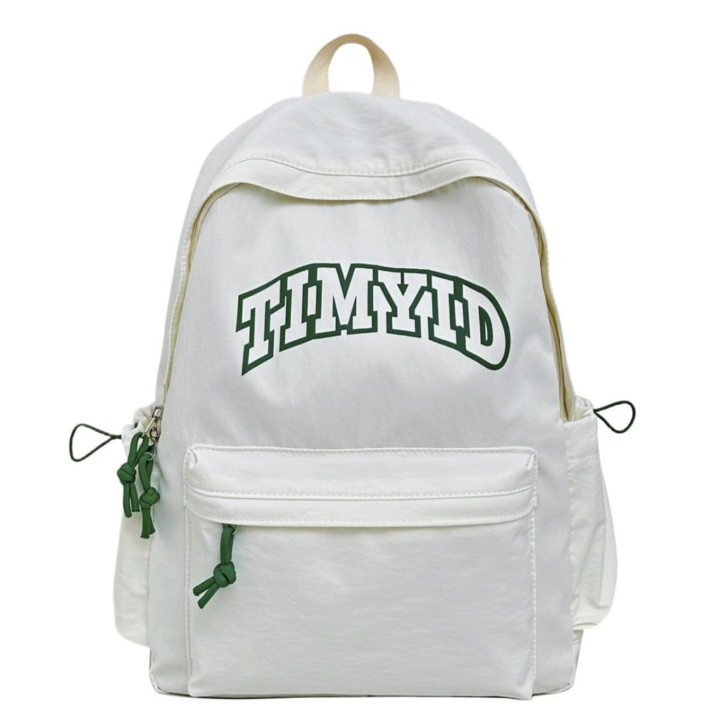 Schoolbag Junior high school student backpack women's 1011 new Japanese college style alphabet backpack lightweight travel and leisure student