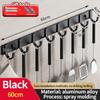 Punch-free Door Behind Hook Storage Wall Hanging Clothes Hanger Coat Hook no drill Hanger Bedroom Organizer Storage Kitchen Acce