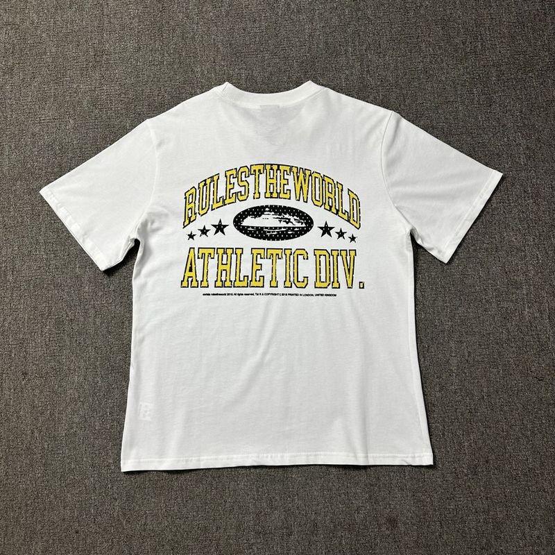 240g Corteiz Series T-Shirt Short Sleeve Letter Print Unisex Fashion Casual Top