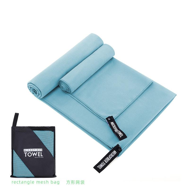 Double-sided Velvet Quick-drying Sports Towel, Water-absorbing Quick-drying Towel, Swimming Microfiber Bath Towel, Sports Towel