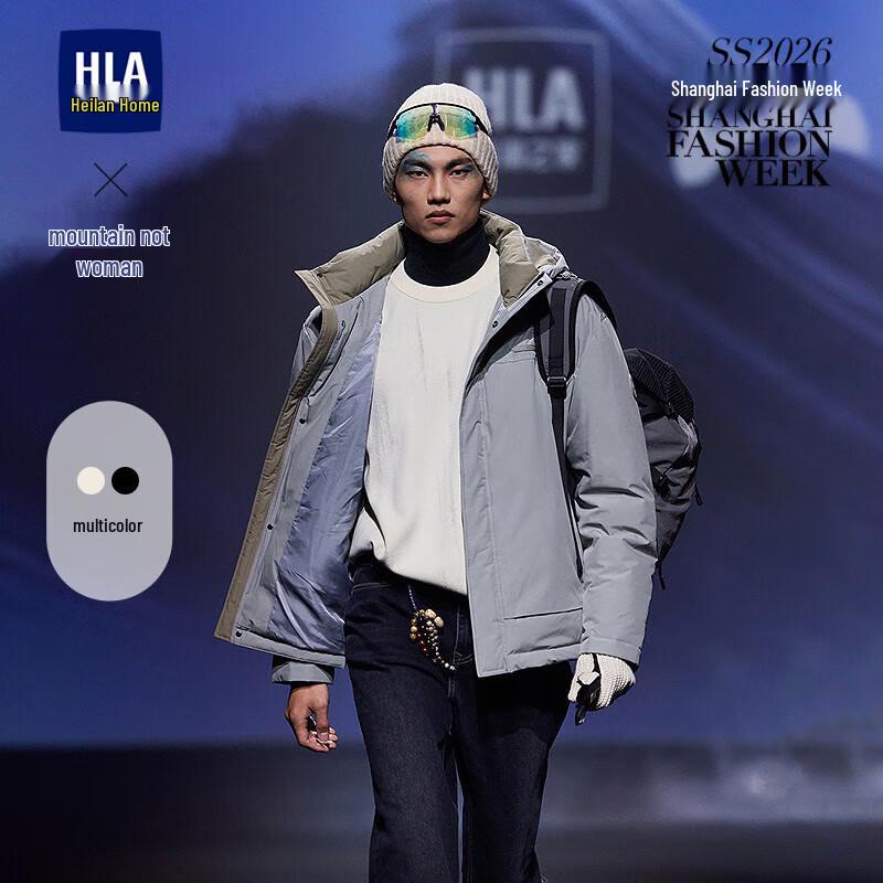 

HLA Men s Mountain Not High Series Round Neck Knit Pullover L