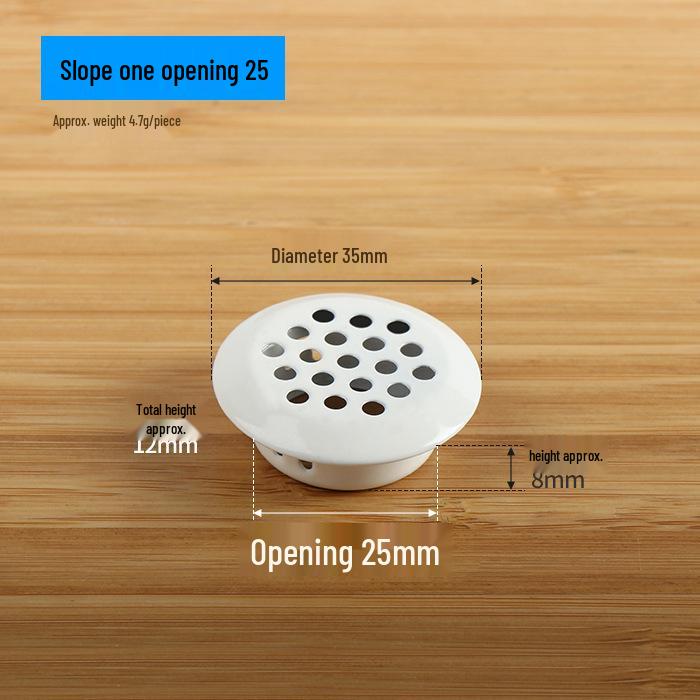 Stainless Steel Round Mesh Vent Cover for Cabinet or Wardrobe