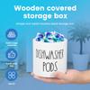 Laundry Powder Container with Lid Stylish Dishwasher Tablet Container Dishwasher Storage Box Holds Sealed Scent Beads Organizer
