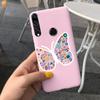 For Honor 9X Pro RU Case Cute Cartoon Cool Black Pink Silicone Back Cover For Huawei Honor9X Honor 9X Pro 9XPro 4G Phone Case