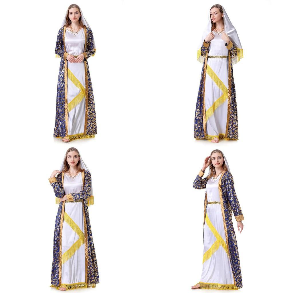 Halloween Dubai Costume Dress Polyester Fabric With Fantasy Theme For Women