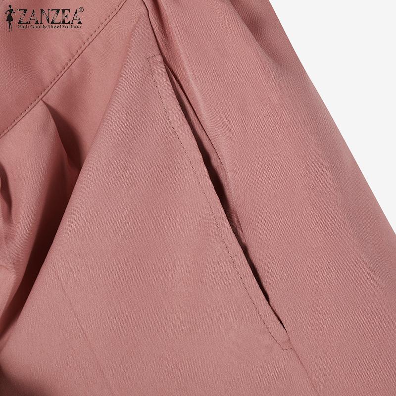 ZANZEA Women Vest Tops and Shorts Casual Two Piece Suit Sets