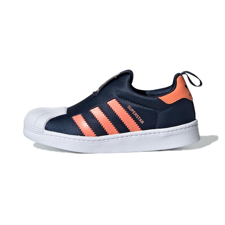

Adidas Originals SUPERSTAR 360 Abrasion Resistant Low top Skateboard Shoes Black Orange White EE6262 34