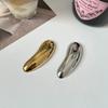 Spille Pod in Acciaio Inossidabile per Donna Semplice Vintage Irregolare Ovale Spilla alla Moda Casual Versatile Accessori per Abbigliamento Nuovo