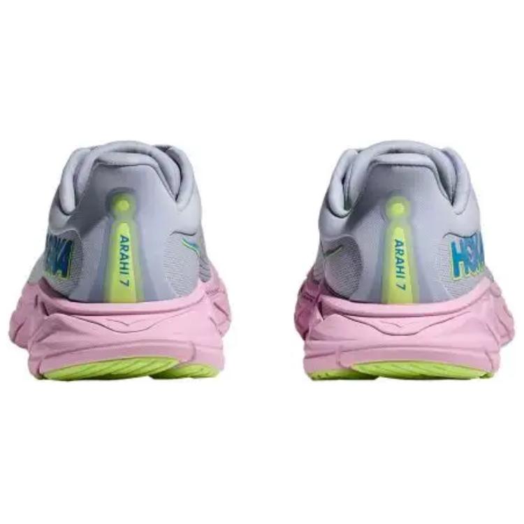 HOKA  Arahi 7 Gull Pink Twilight Women Sneakers Grey 1147851-GLP