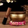 Hand Hammered Yoga Tibetan Singing Bowl Mat Chakra Buddhist Supplies Tibetan Bowl Pillow  Buddhist