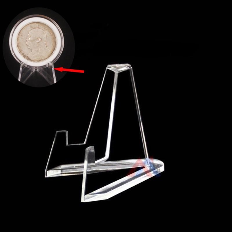 Clear Acrylic Coin Display Holder Showcase Your Coin Collection With This Mini Stand Made Of Imported Acrylic Material