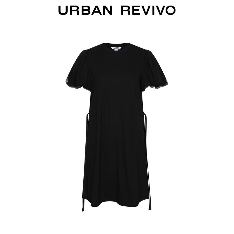 UR Women's Casual Puff Sleeve Mini Dress